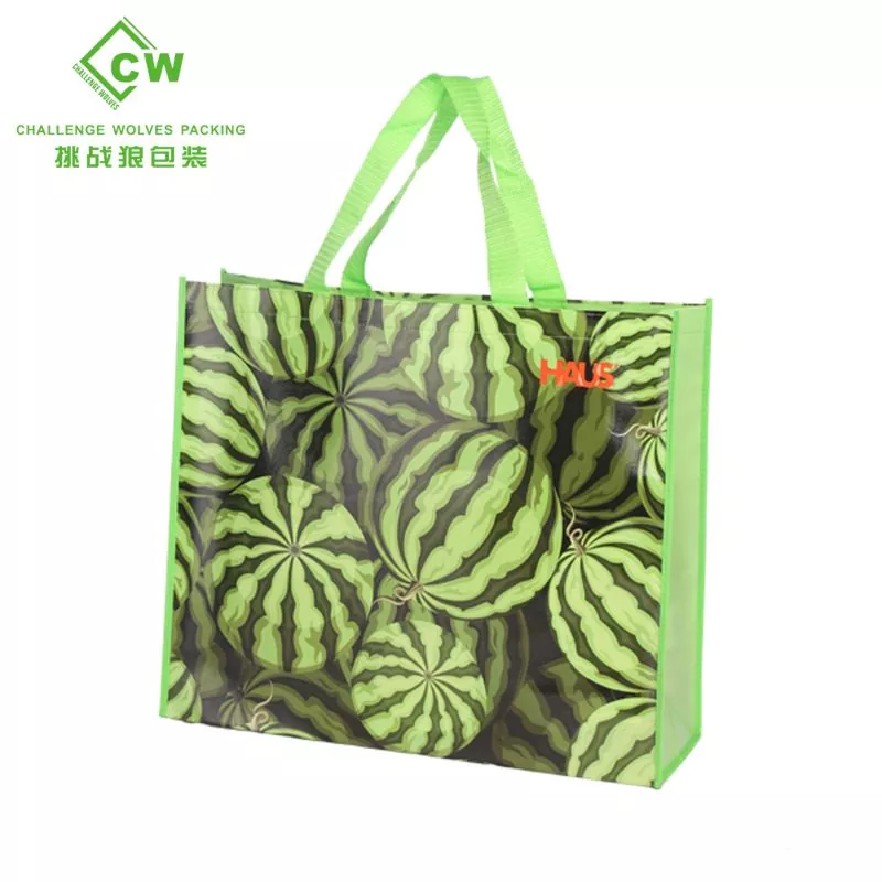 Laminated Non texta Tote Bag